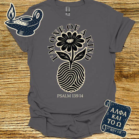 I AM ONE OF A KIND | Psalm 139:14 | Unisex Christian T-Shirt
