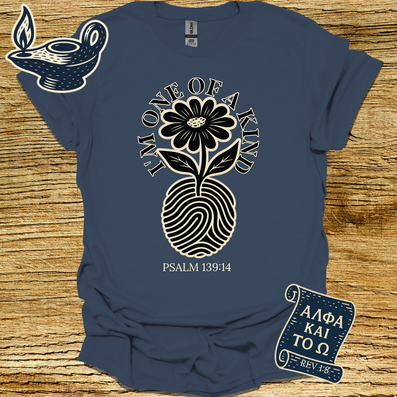 I AM ONE OF A KIND | Psalm 139:14 | Unisex Christian T-Shirt