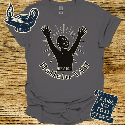 HALLELU-YAH | Rev 19:1 | Unisex Christian T-Shirt