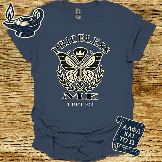 PRICELESS ME | 1 Peter 3:4 | Unisex Christian T-Shirt