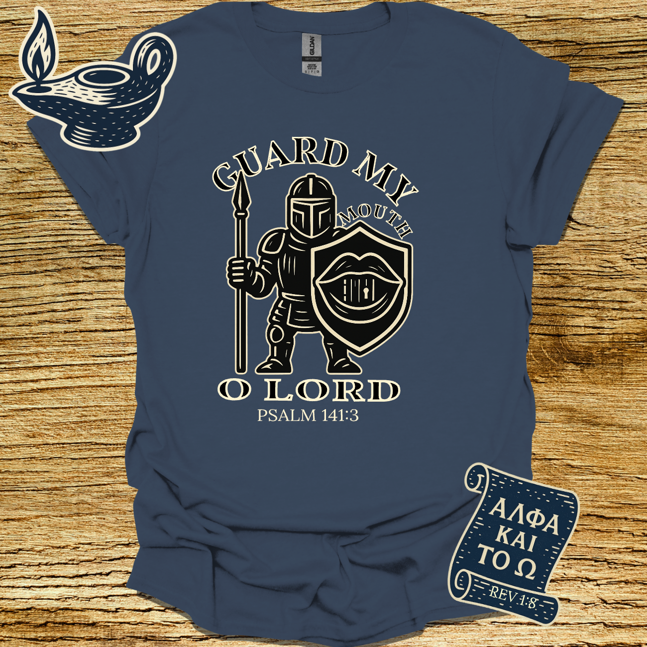 GUARD MY MOUTH O LORD | Psalm 141:3 | Unisex Christian T-Shirt
