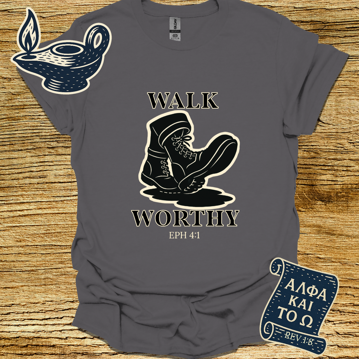 WALK WORTHY | Ephesians 4:1 | Unisex Christian T-Shirt