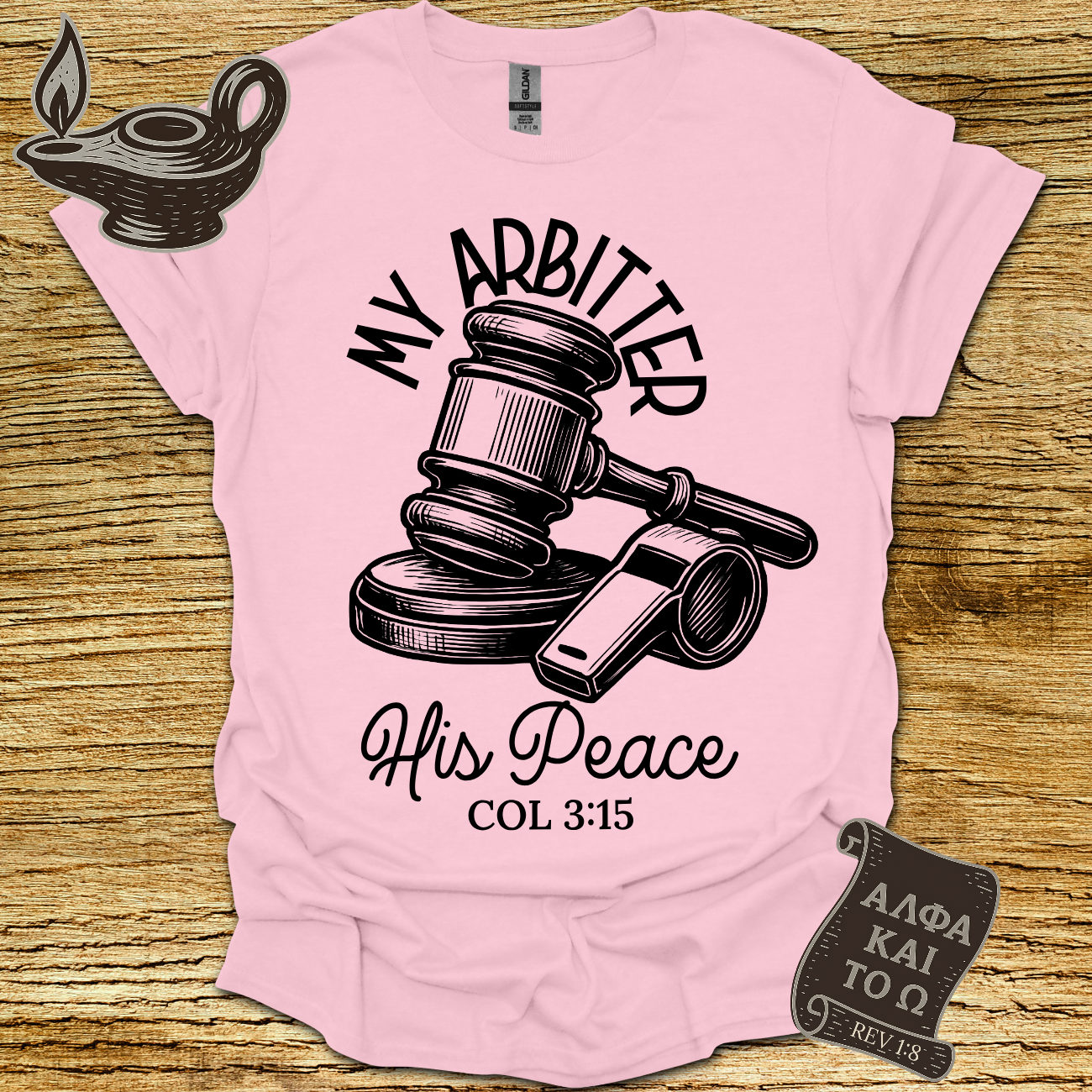 His Peace Col. 3: 15 T-shirt