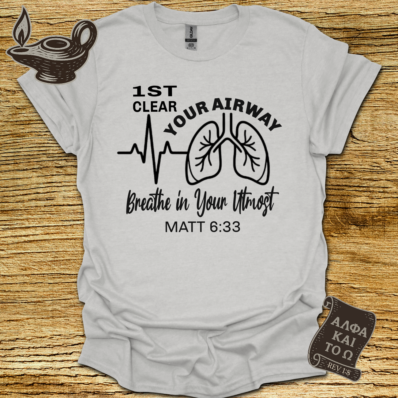 Kingdom First Matt 6:33 T-Shirt