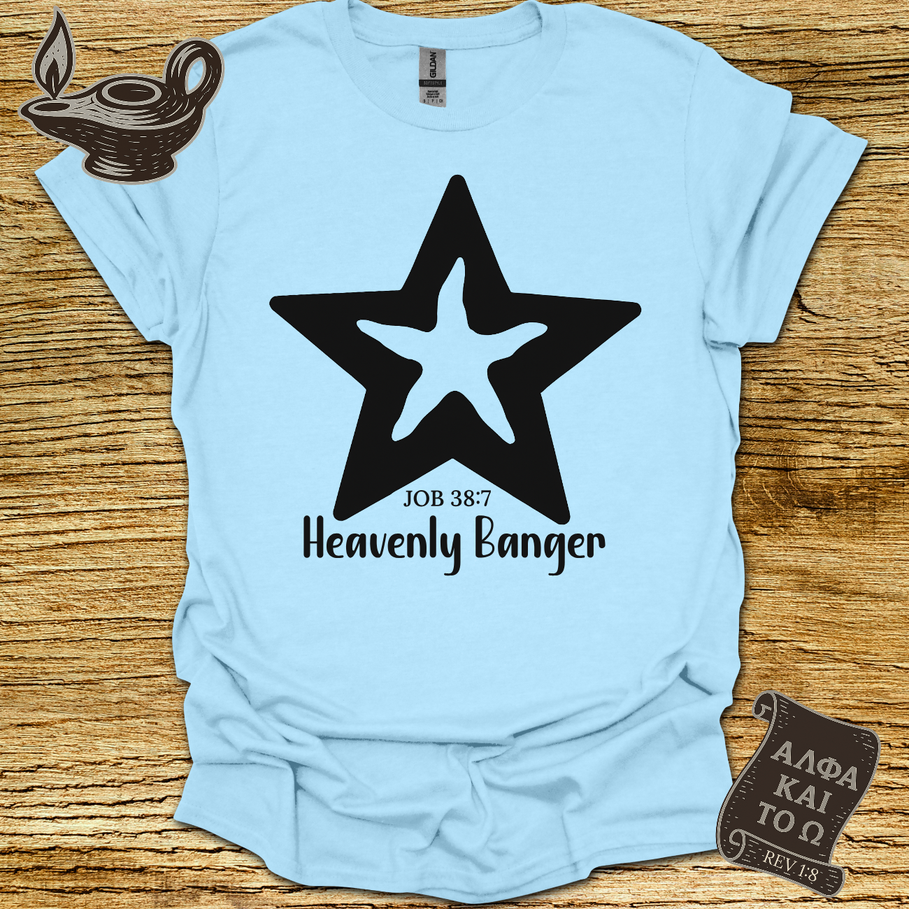 Heavenly Job 38:7 T-shirt