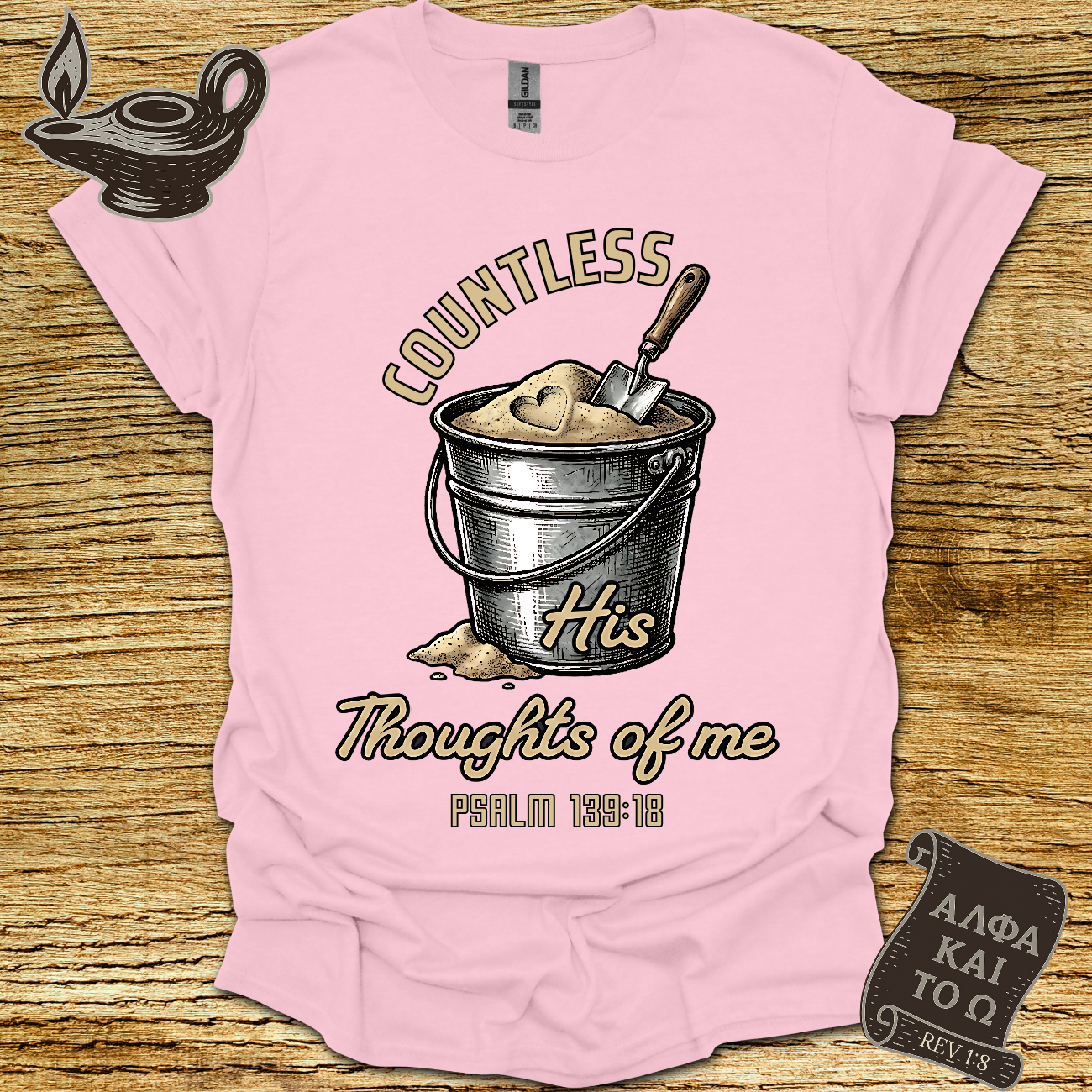 Countless Psalm 139:18 T-shirt