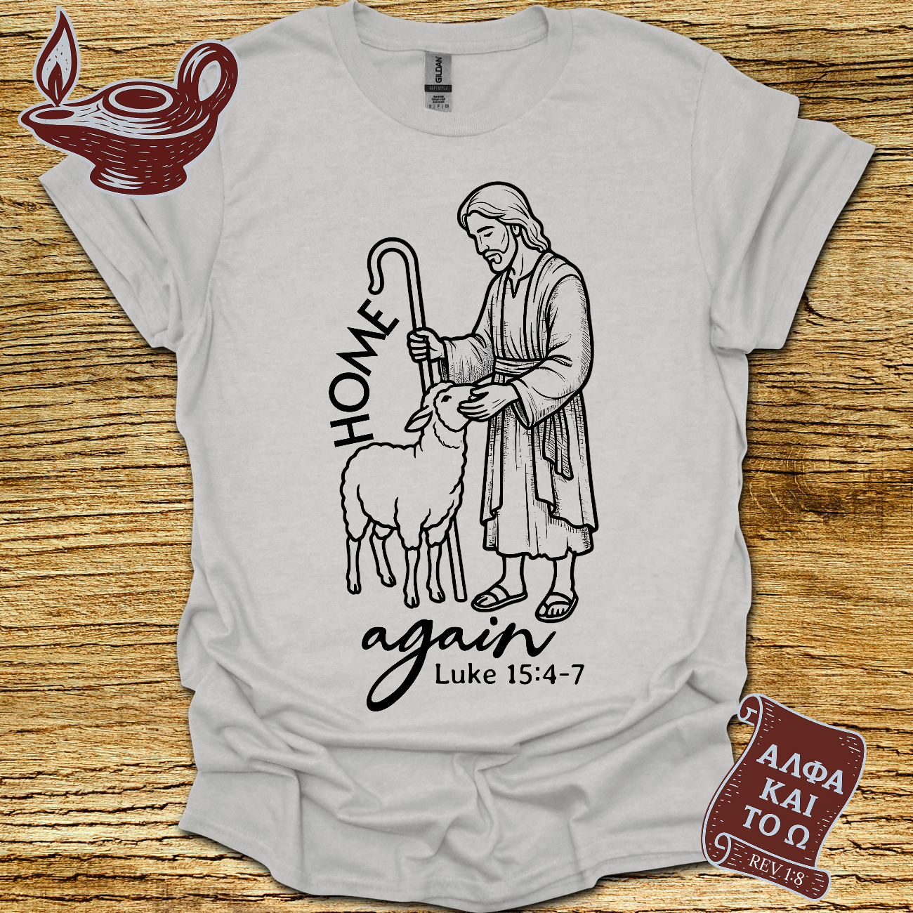 Home Again Luke 15:4‑7 T-Shirt