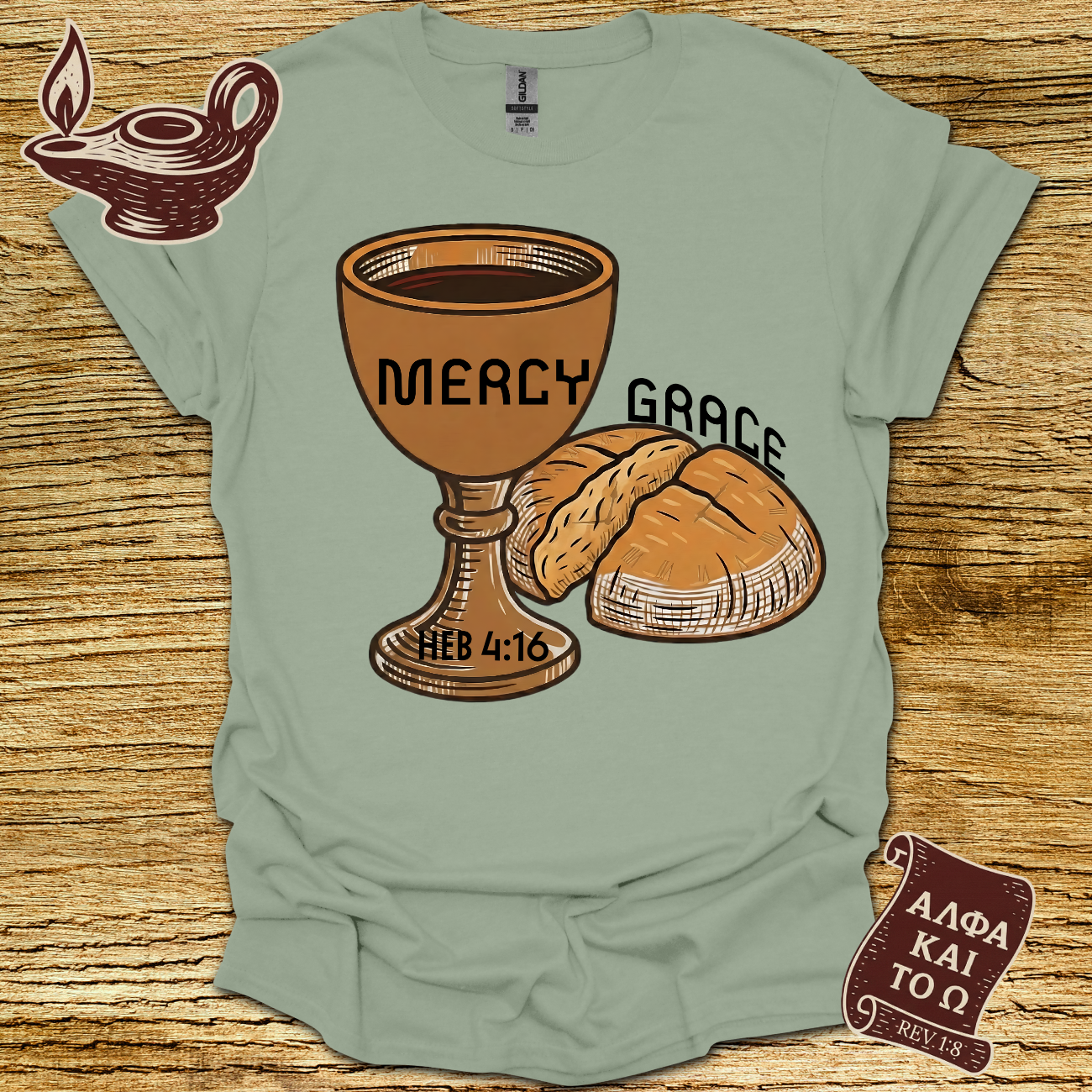 Mercy Hebrews 4:16 T-shirt