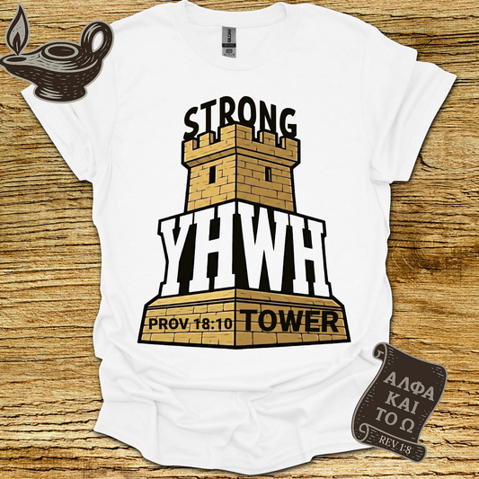 YHWH Proverb 18:10 T-shirt