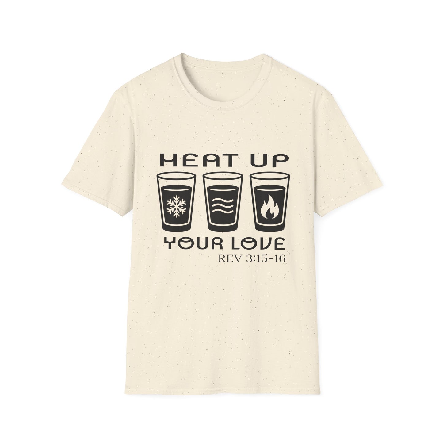 Heat Up Rev. 3:15–16 T-shirt