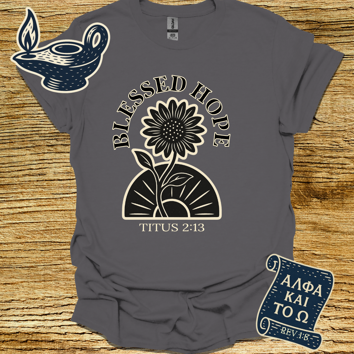 BLESSED HOPE | Titus 2:13 | Unisex Christian T-Shirt