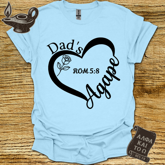 Agape Romans 5:8 T-shirt