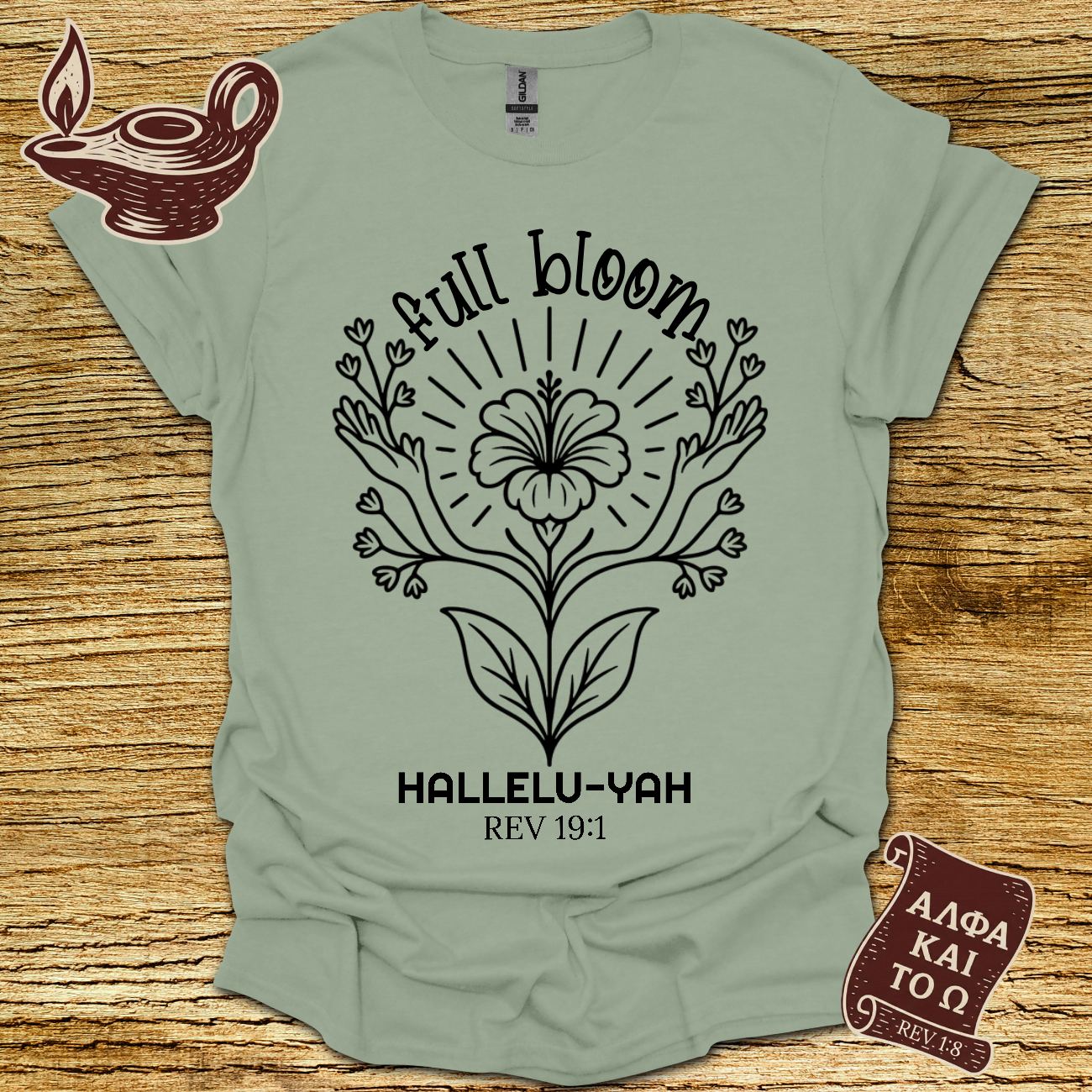 Hallelu-Yah Rev. 19:11 T-shirt