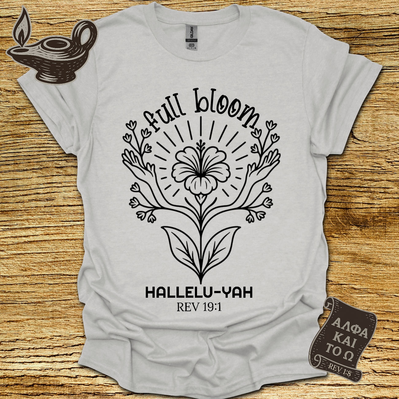 Hallelu-Yah Rev. 19:11 T-shirt