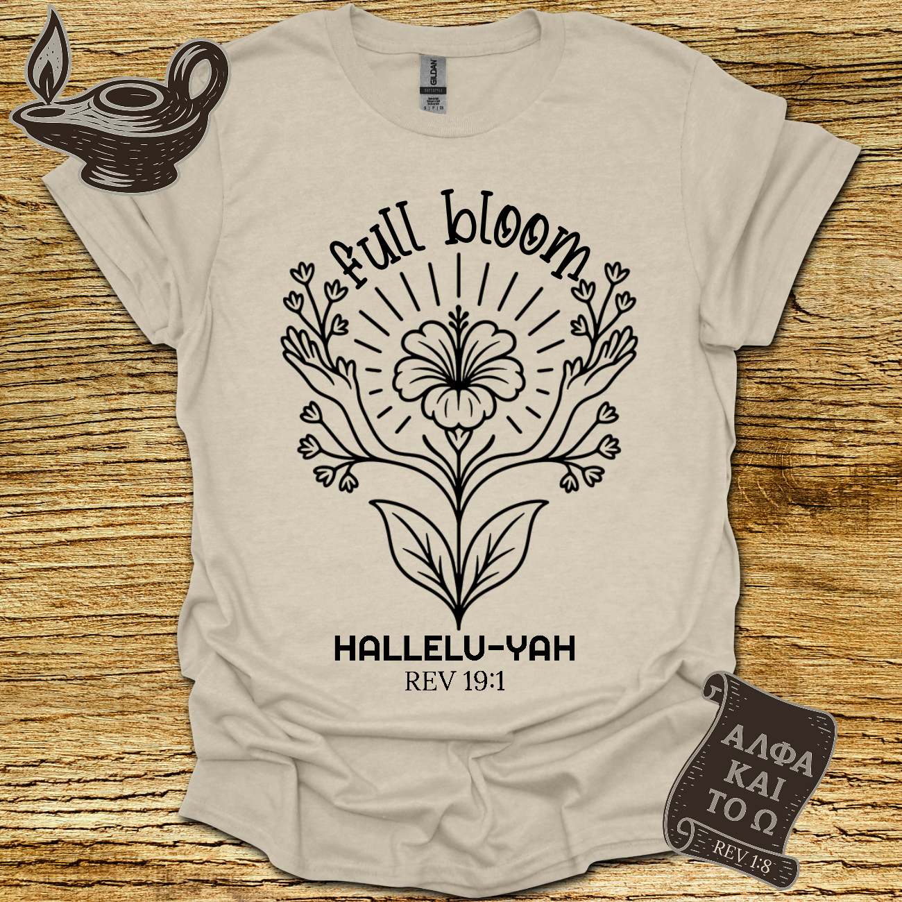 Hallelu-Yah Rev. 19:11 T-shirt