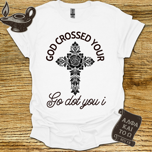 God Crossed Matt 16:24 T-Shirt