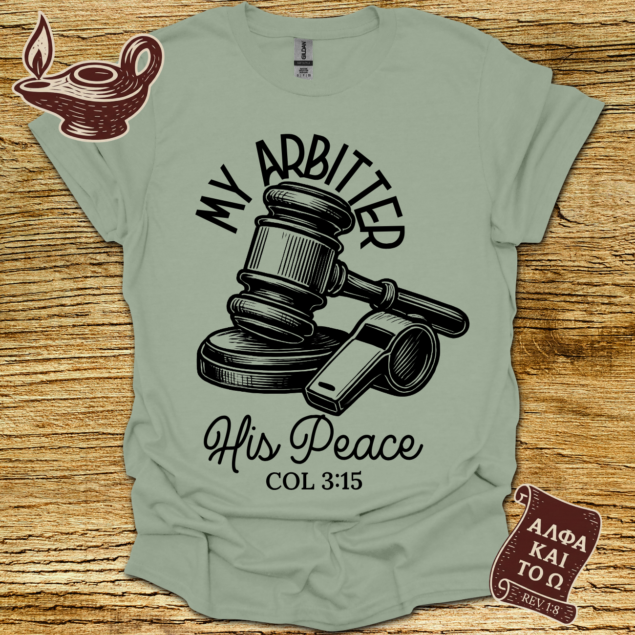 His Peace Col. 3: 15 T-shirt
