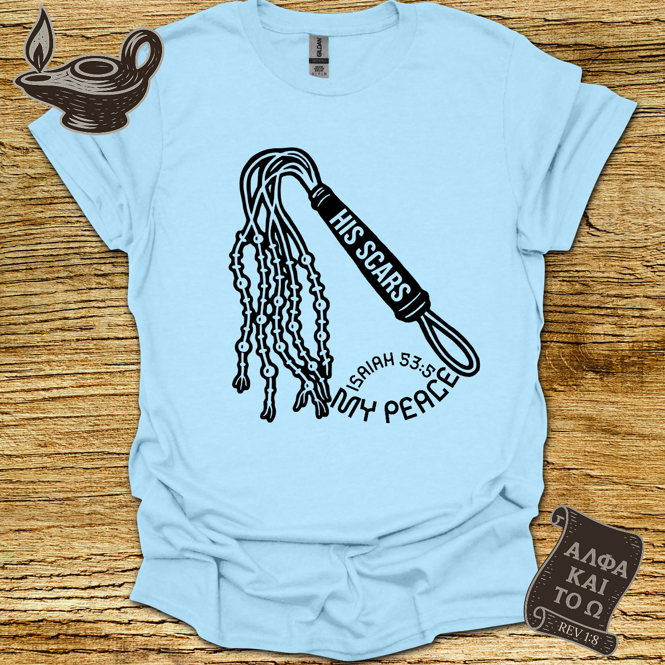 Scars & Peace Isaiah 53 T-shirt