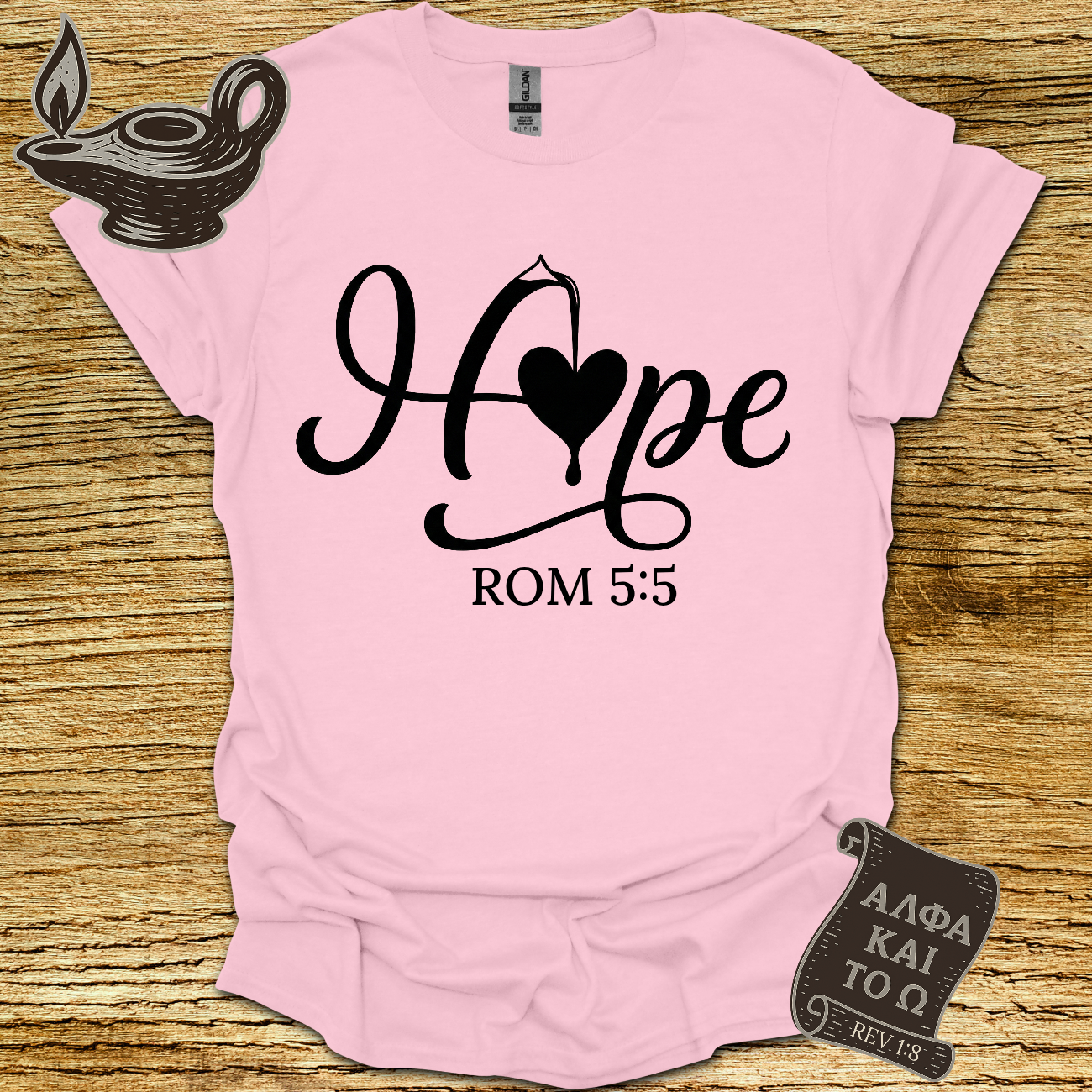Hope Romans 5:5 T-shirt