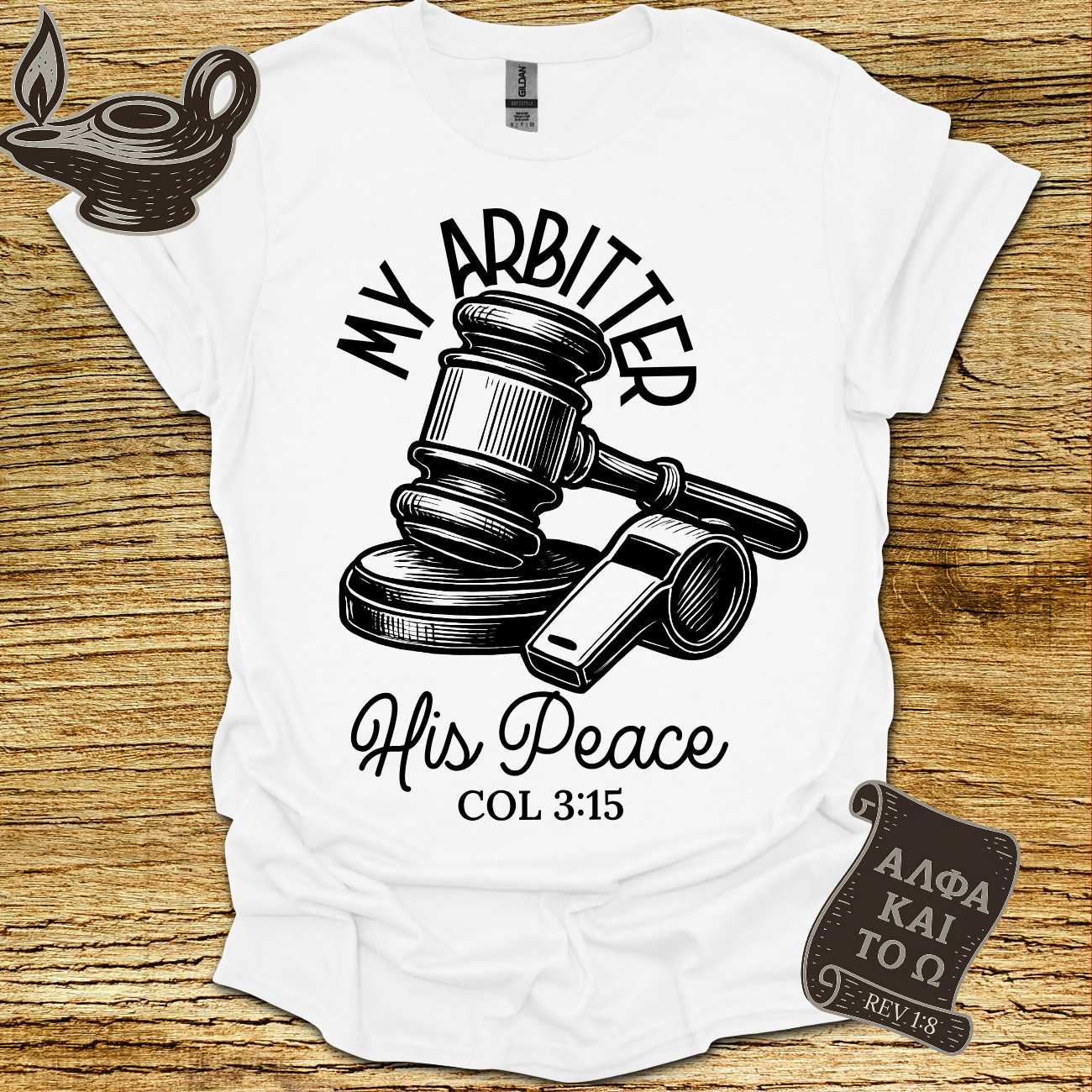 His Peace Col. 3: 15 T-shirt