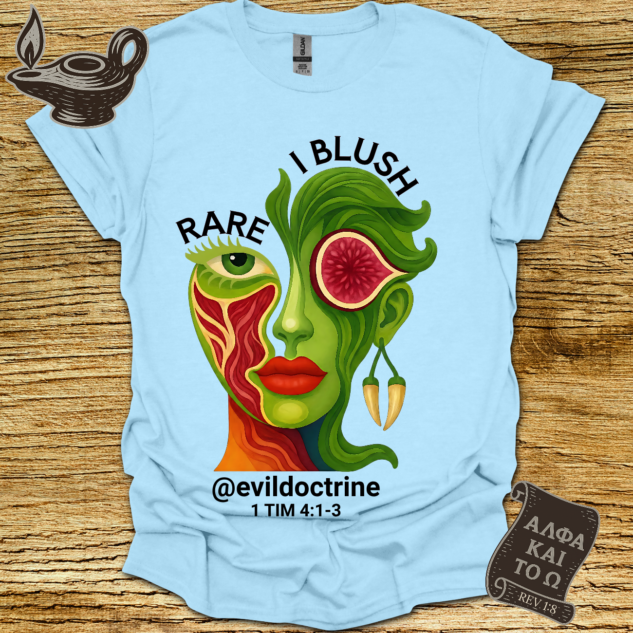 I Blush 1 Timothy 4:1-3 T-shirt