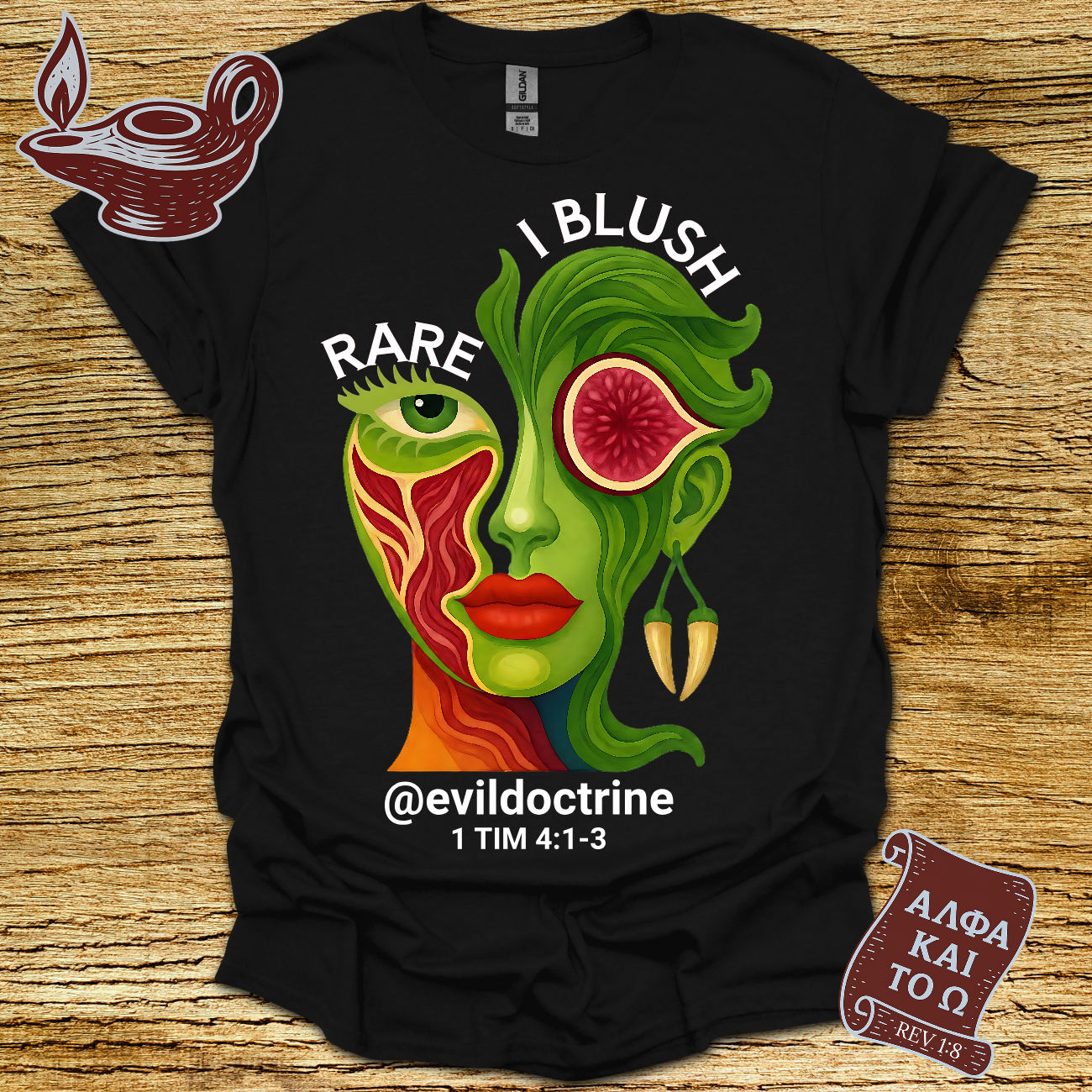 I Blush 1 Timothy 4:1-3 T-shirt