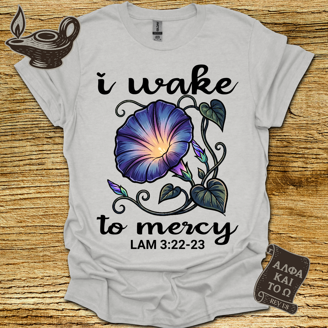 I Wake LAM 3:22-23 T-shirt