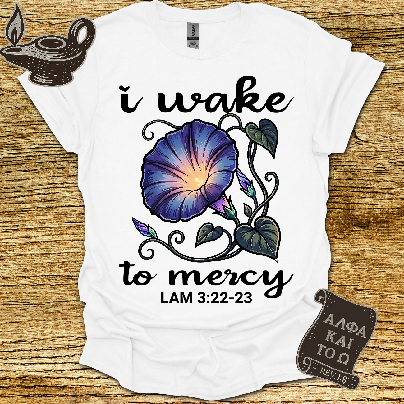 I Wake LAM 3:22-23 T-shirt