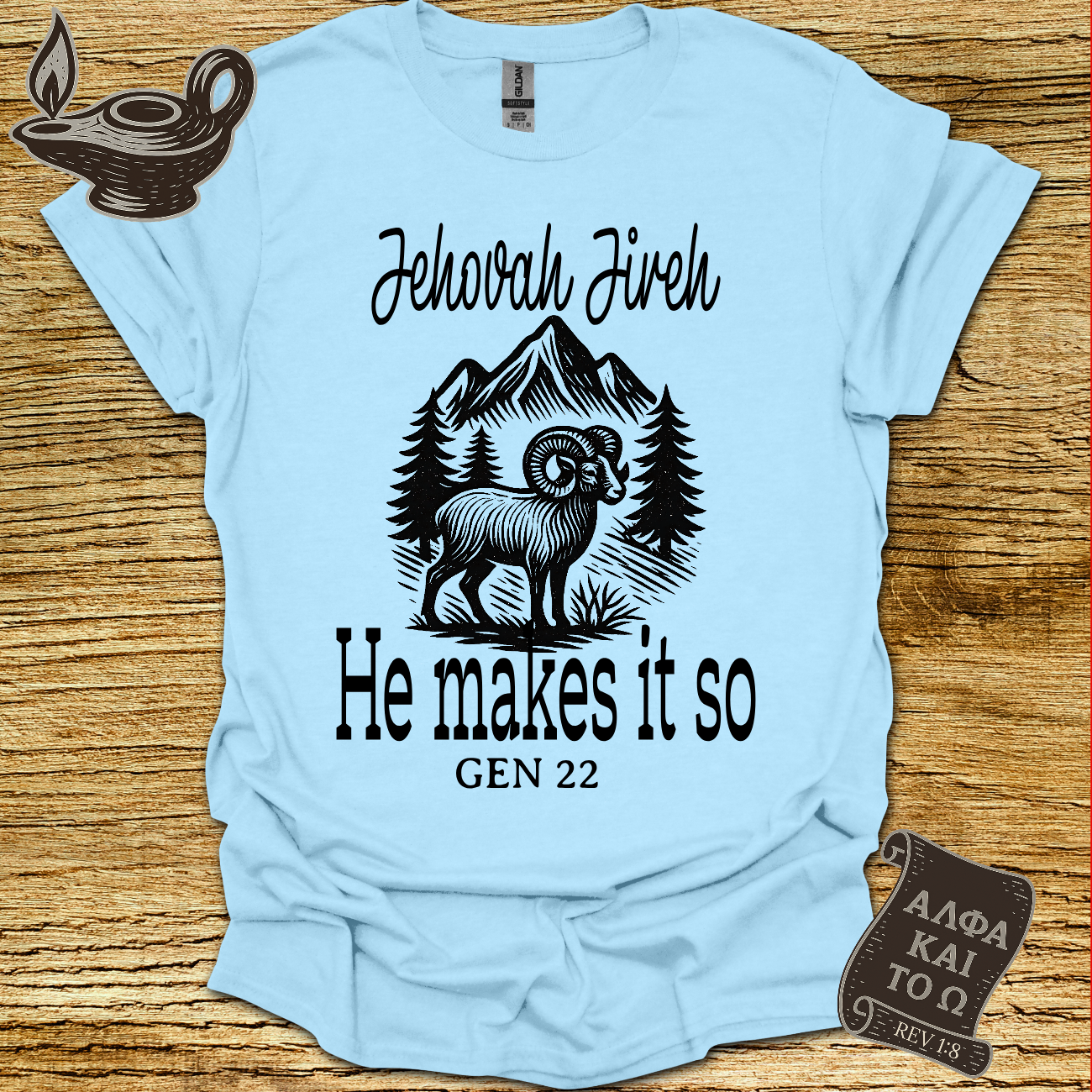 Jehovah Genesis 22 T-shirt