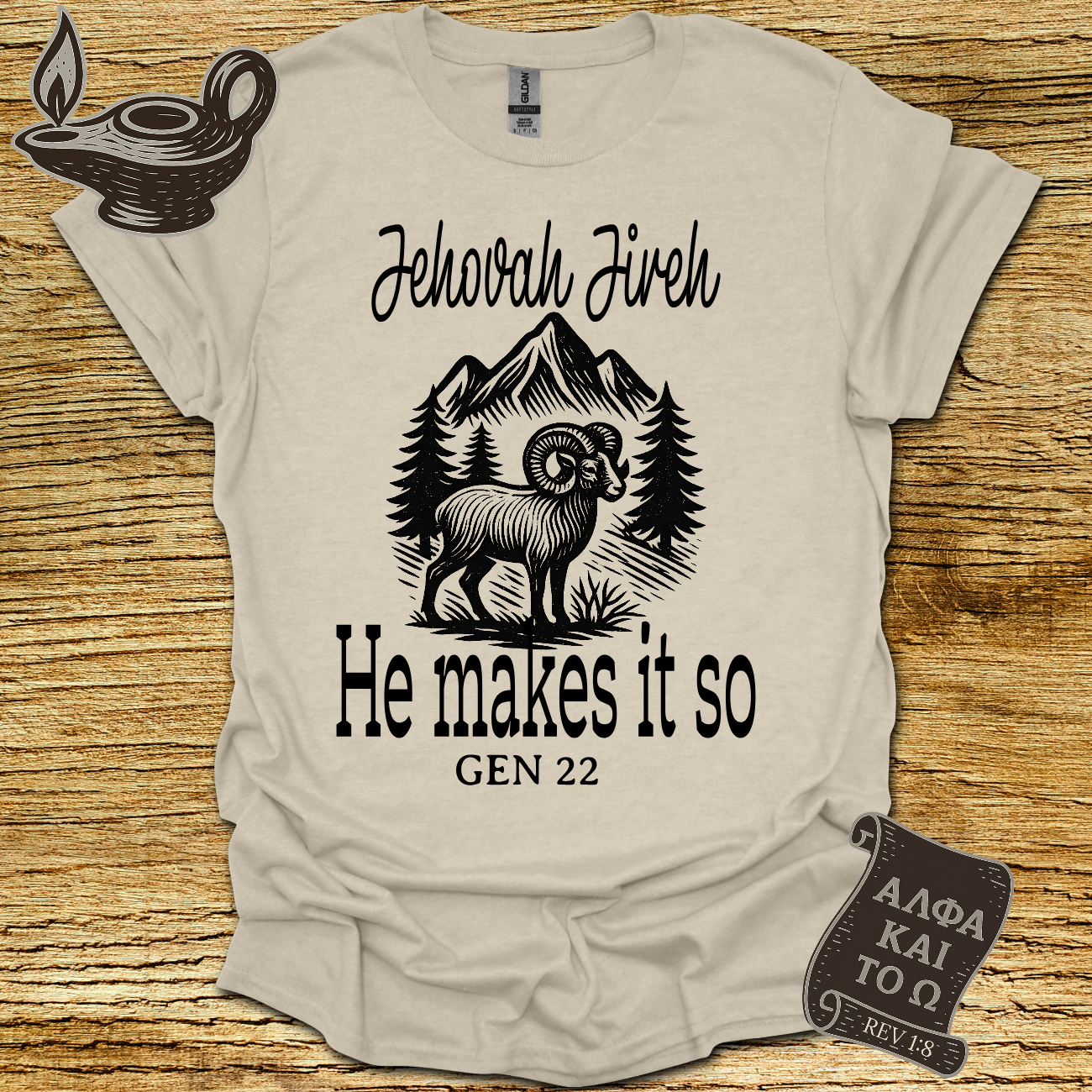 Jehovah Genesis 22 T-shirt