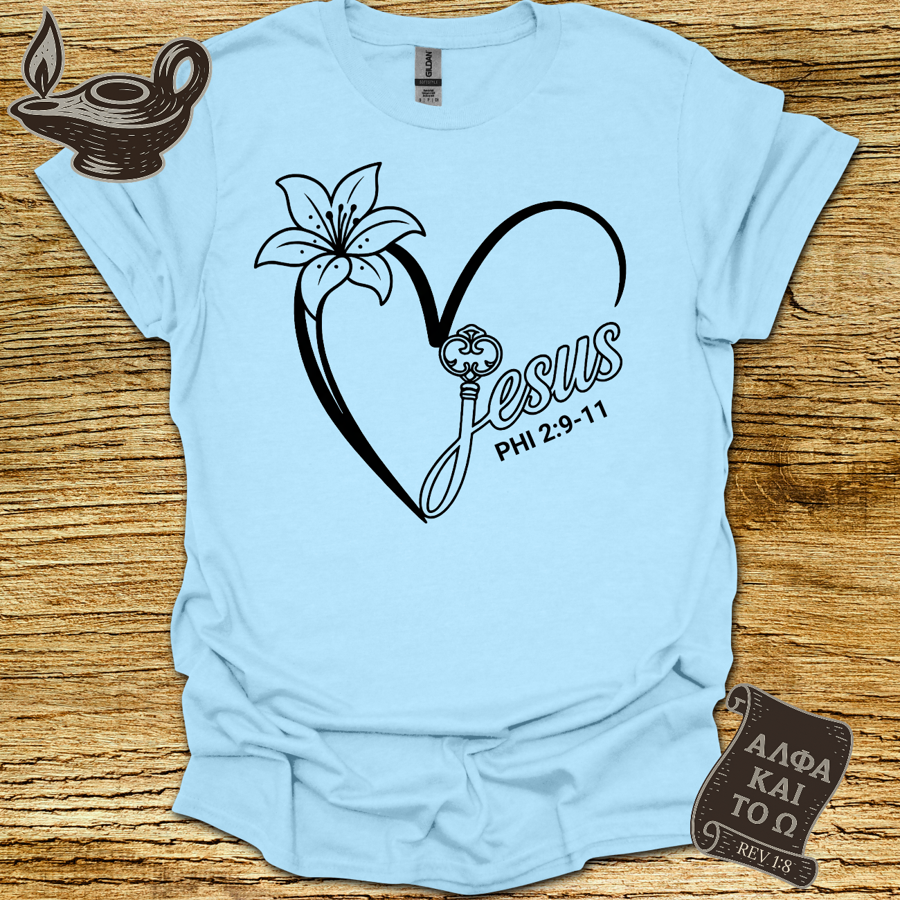 Exalted Philippians 2 T-shirt