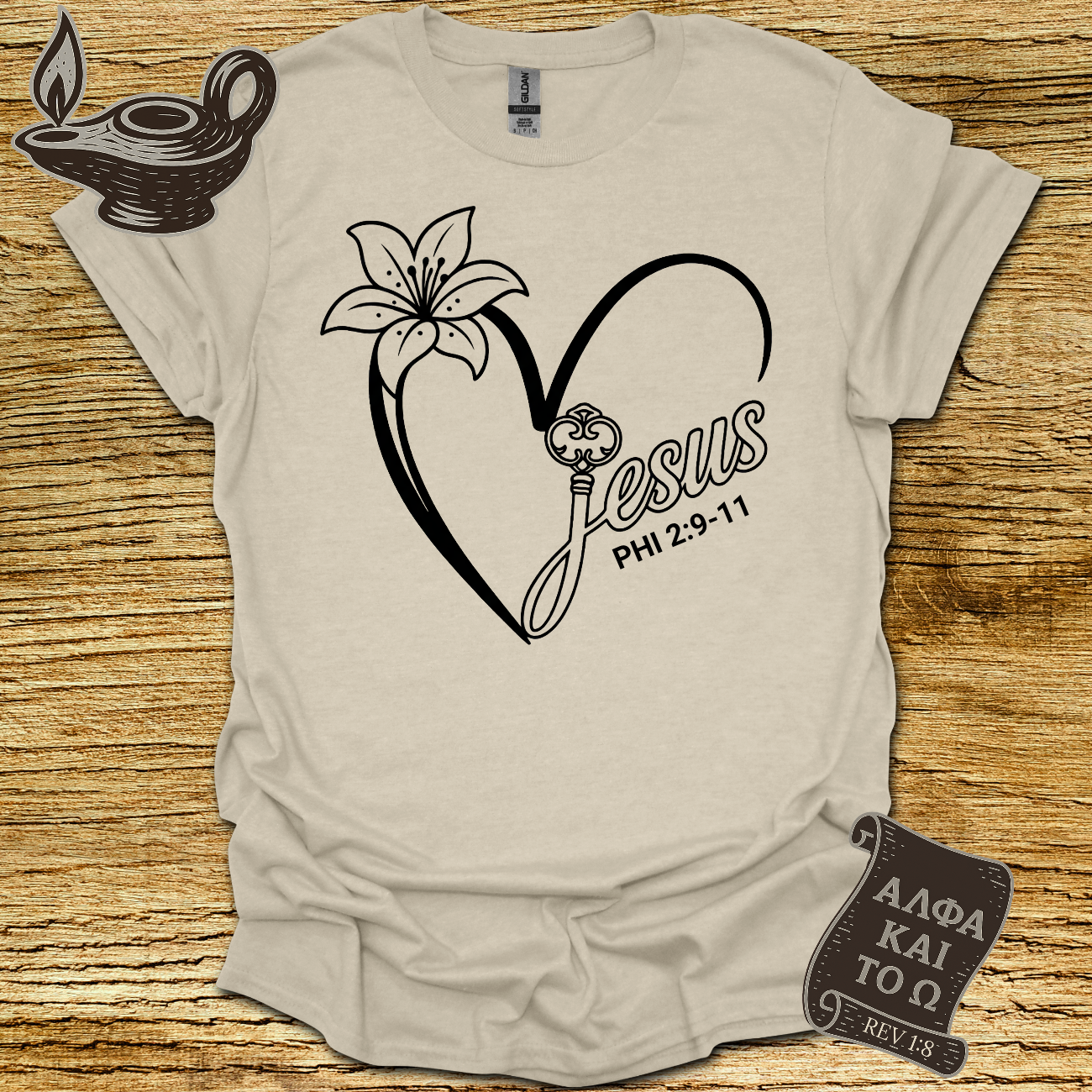 Exalted Philippians 2 T-shirt