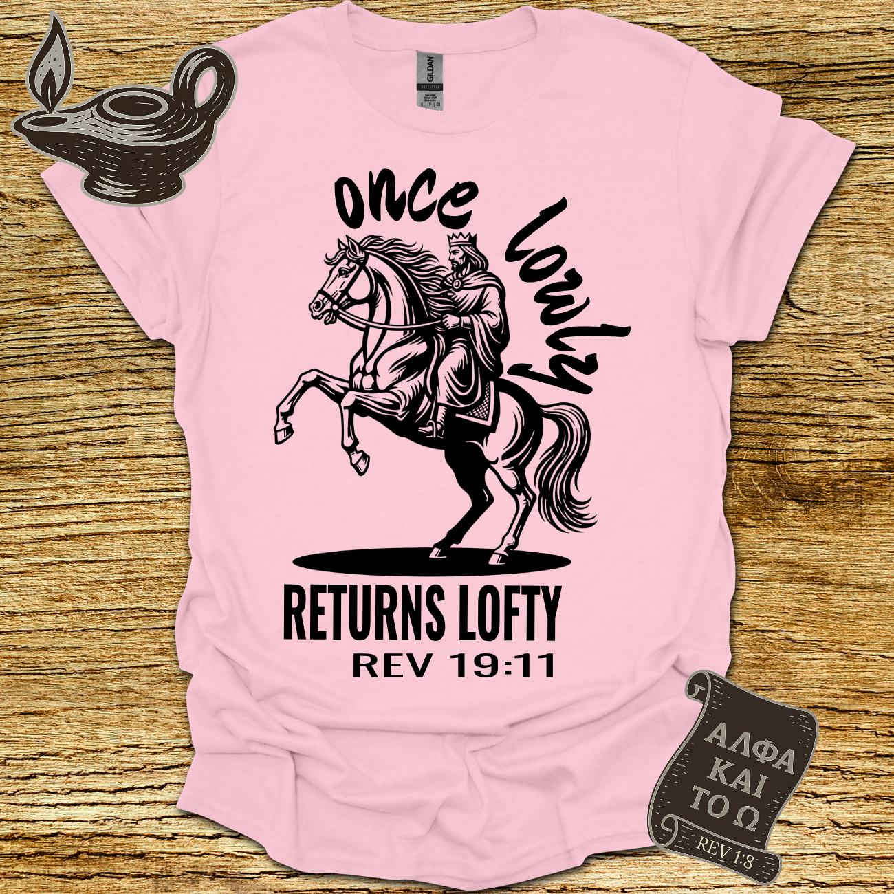 Lofty Revelation 19:11 T-shirt