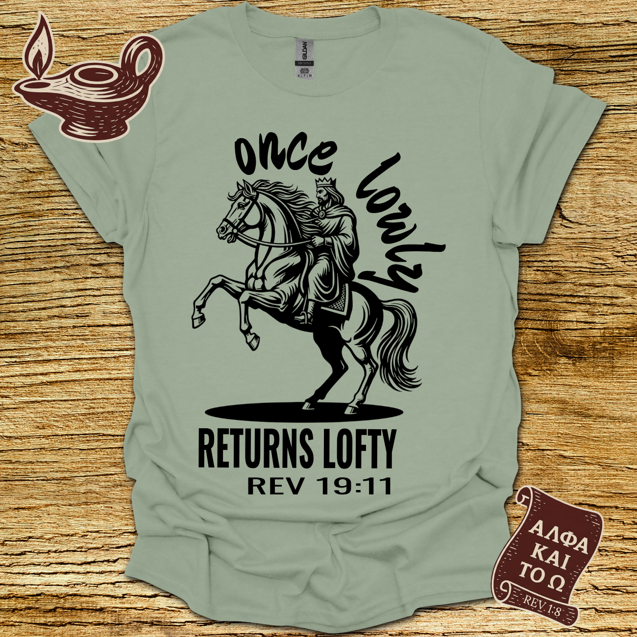 Lofty Revelation 19:11 T-shirt