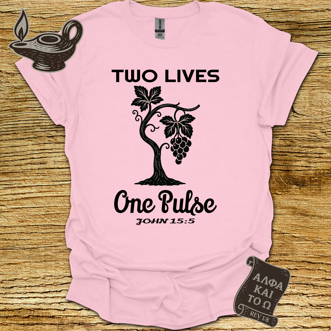 One Pulse – John 15:5 T-Shirt