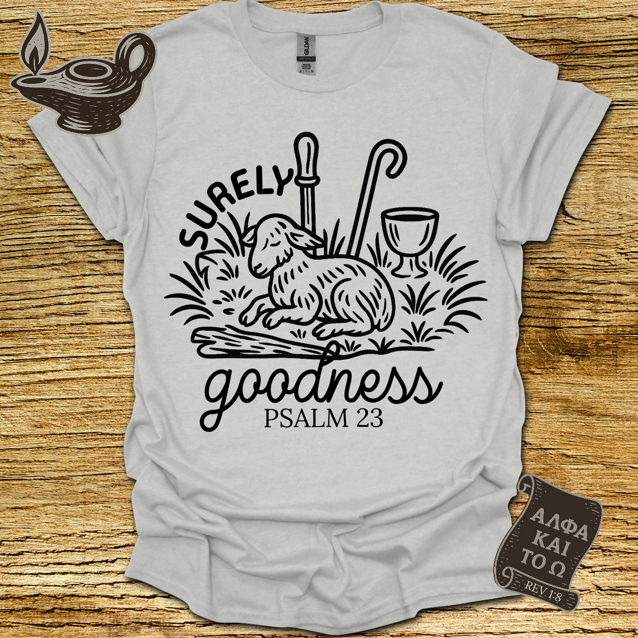 Goodness Psalm 23 T-shirt