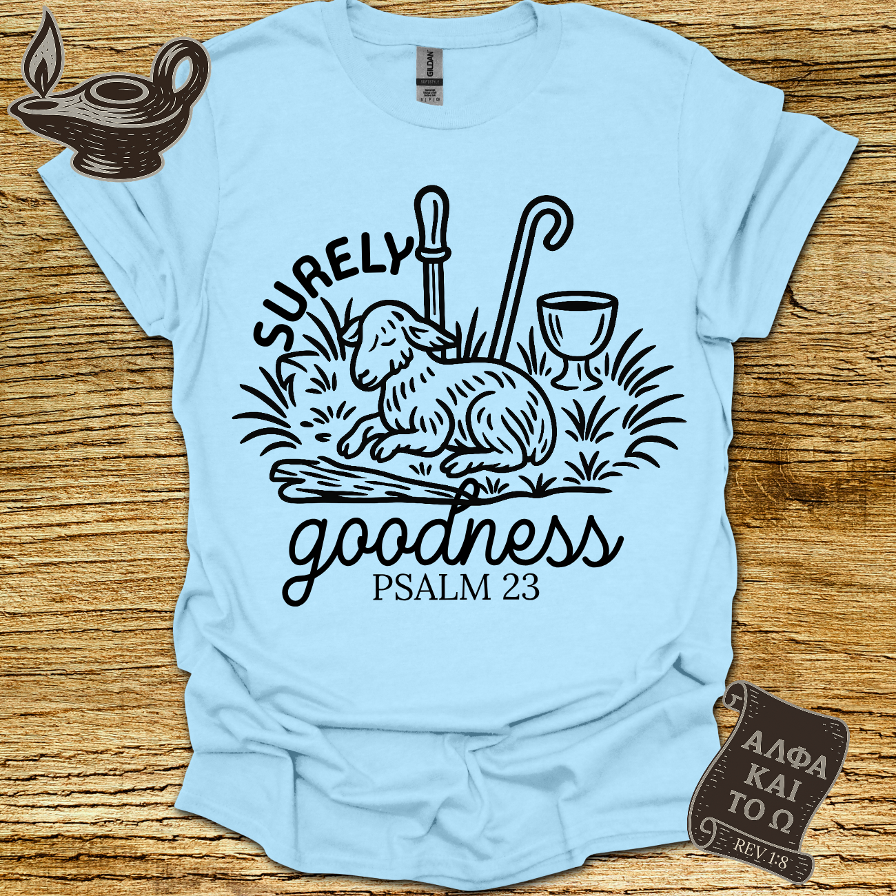 Goodness Psalm 23 T-shirt
