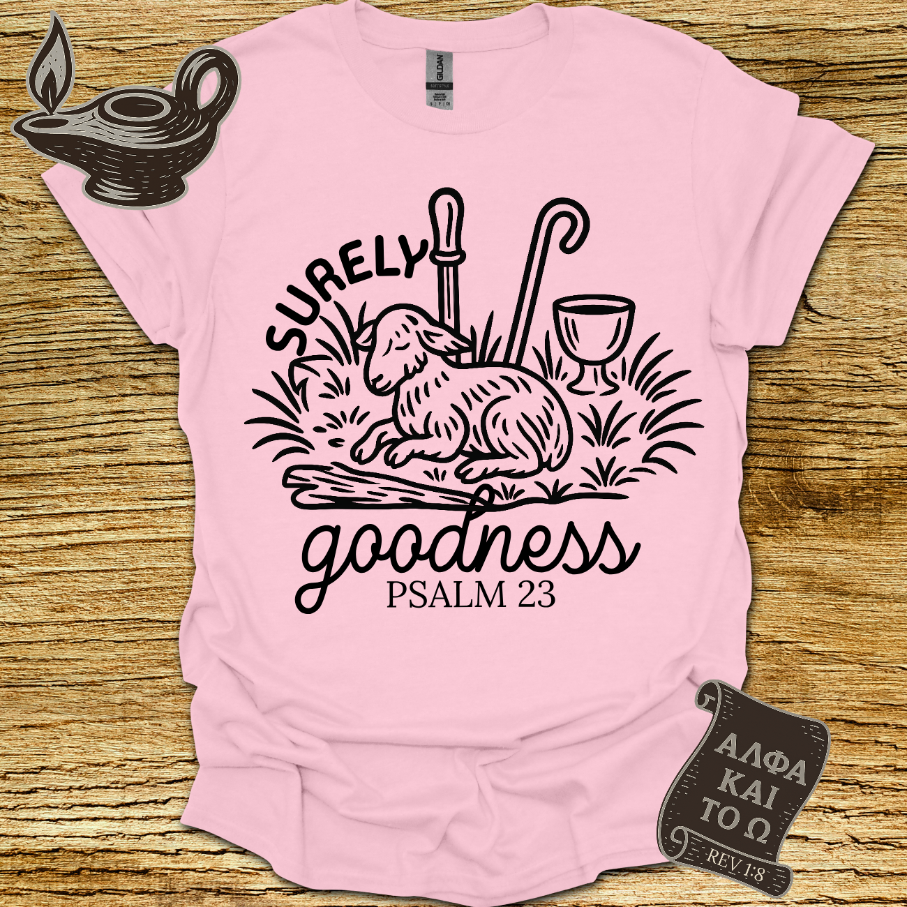Goodness Psalm 23 T-shirt