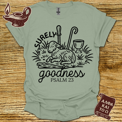 Goodness Psalm 23 T-shirt