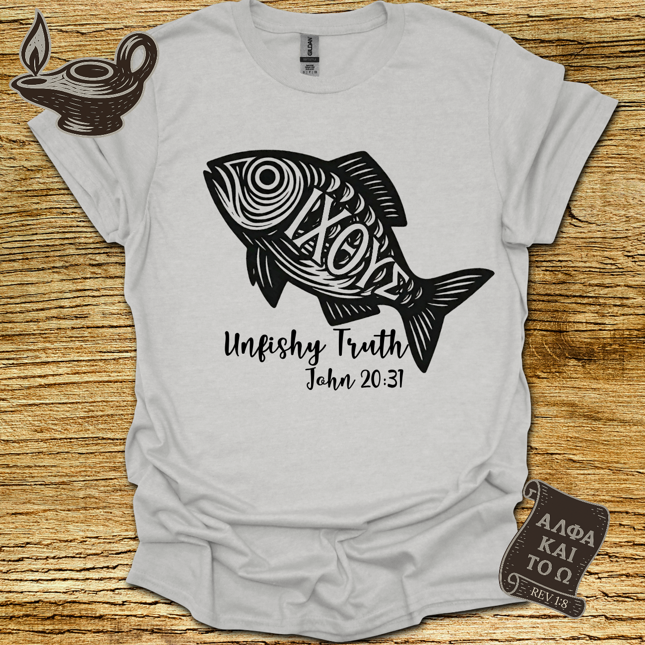 Unfishy John 20:31 T-shirt