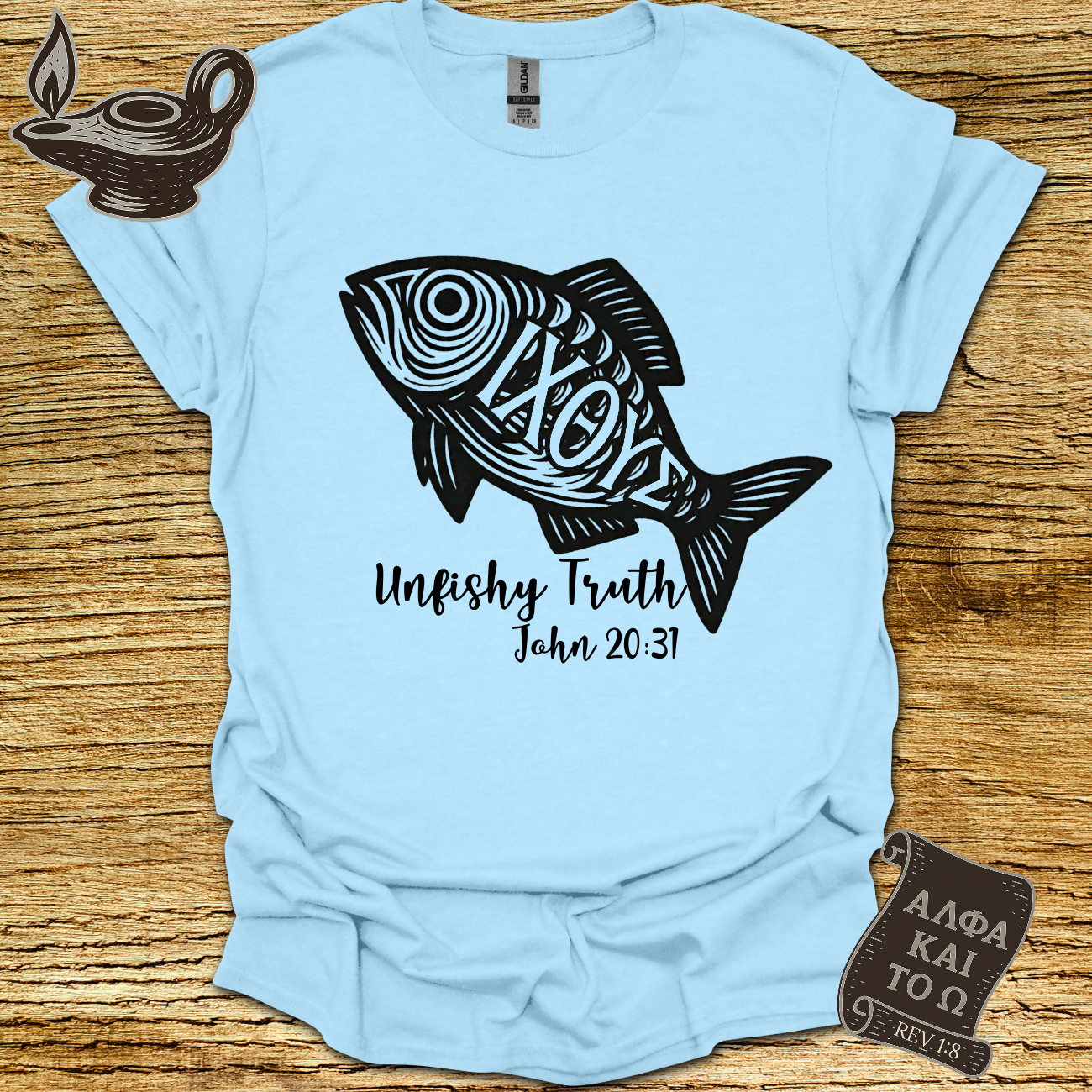 Unfishy John 20:31 T-shirt