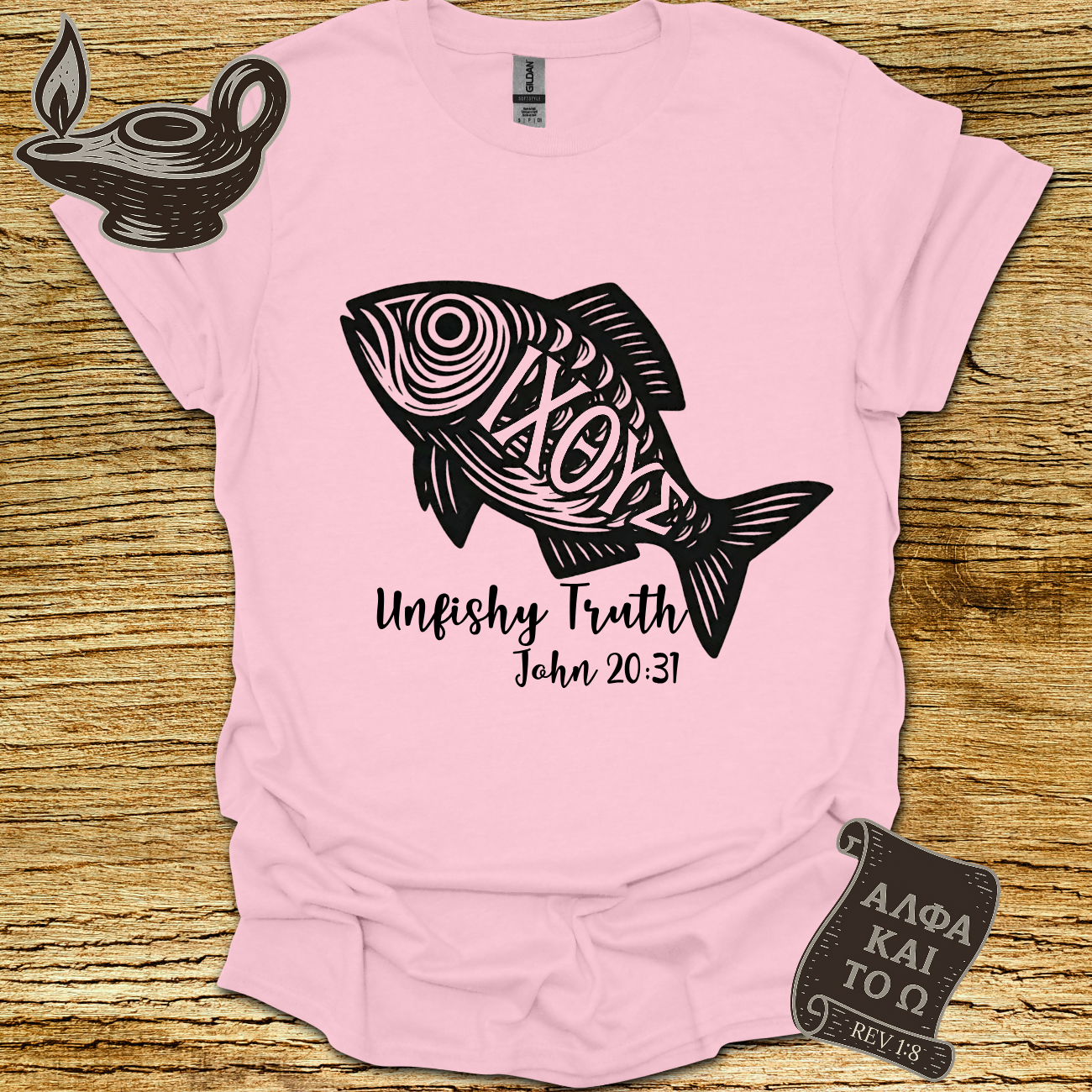 Unfishy John 20:31 T-shirt