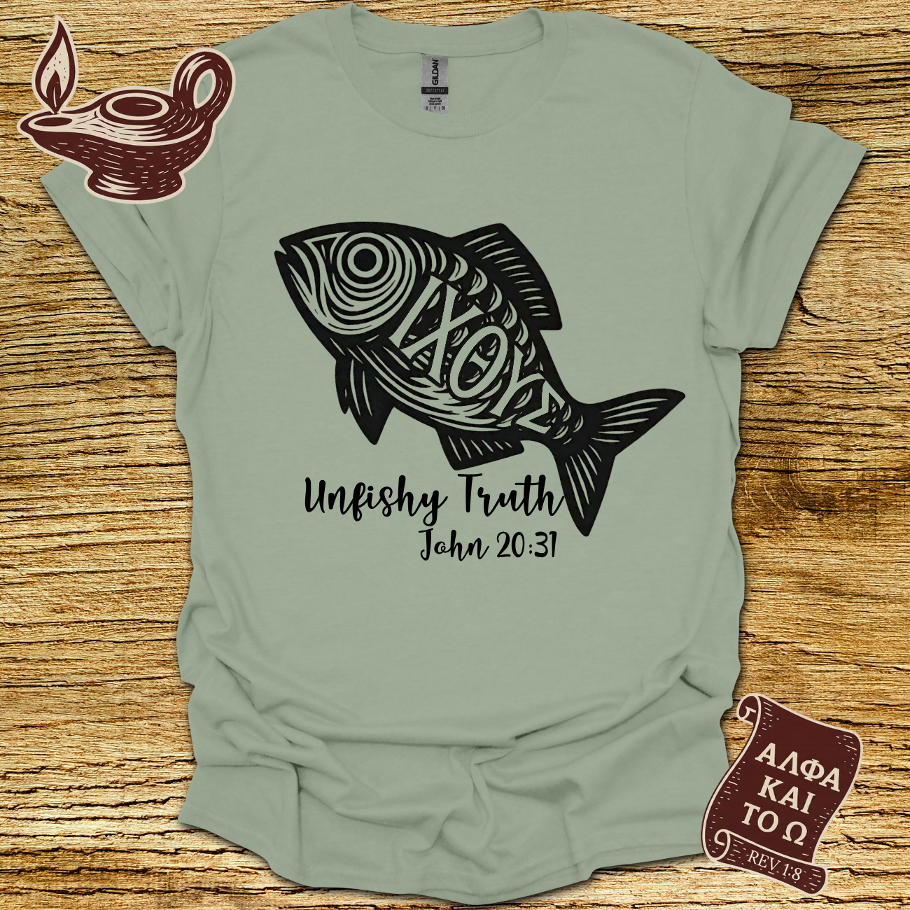 Unfishy John 20:31 T-shirt