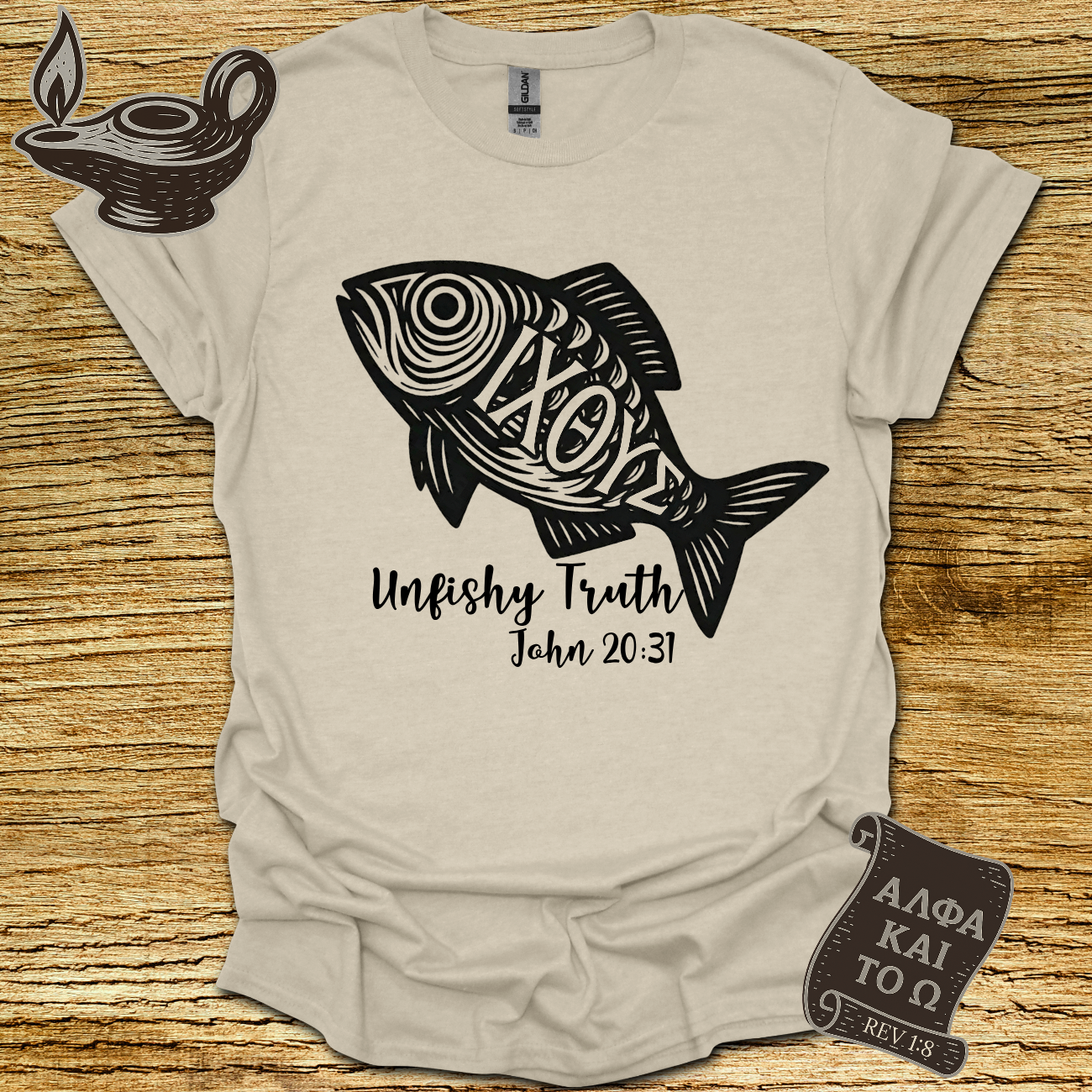 Unfishy John 20:31 T-shirt
