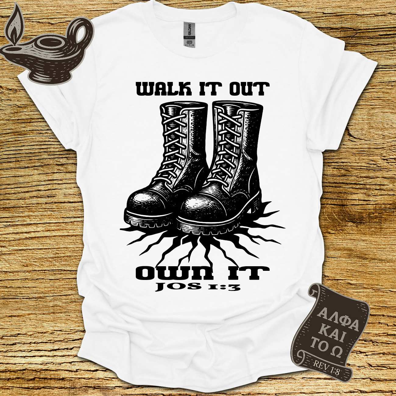 Walk it Joshua 1:3 T-shirt