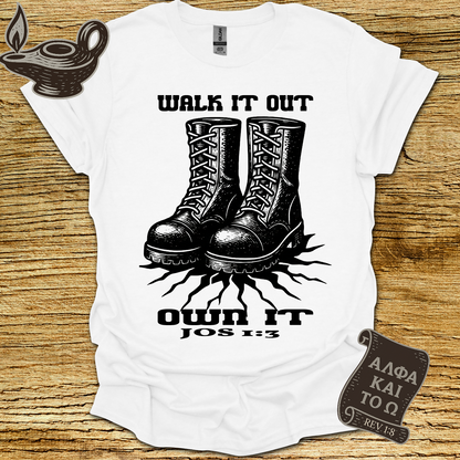 Walk it Joshua 1:3 T-shirt