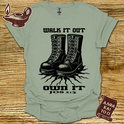 Walk it Joshua 1:3 T-shirt