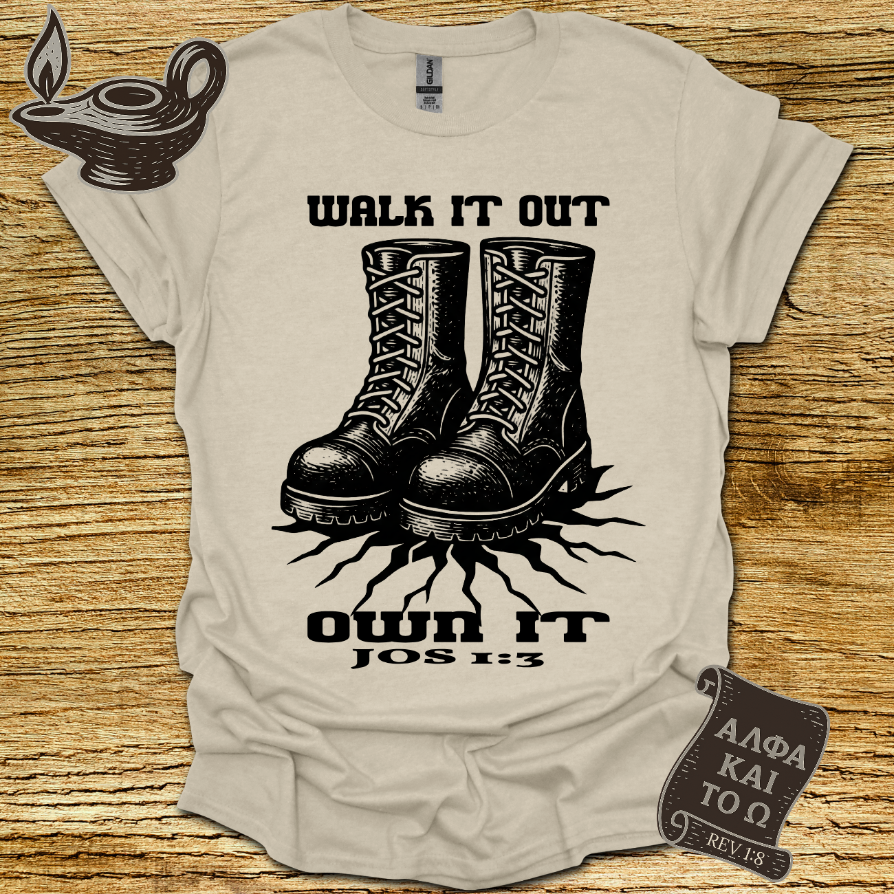 Walk it Joshua 1:3 T-shirt
