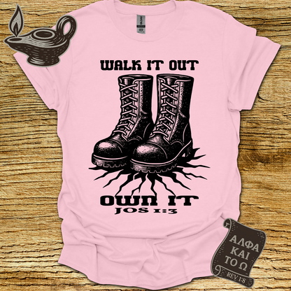 Walk it Joshua 1:3 T-shirt