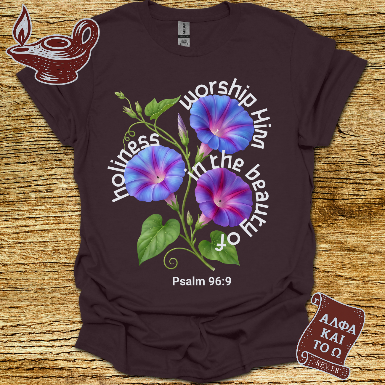 Worship Psalm 96:9 T-shirt